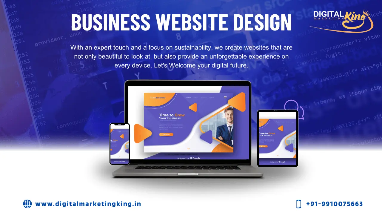 Business Website Designing Company in Delhi