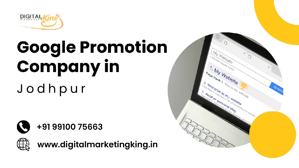 Google Promotion Company in Jodhpur