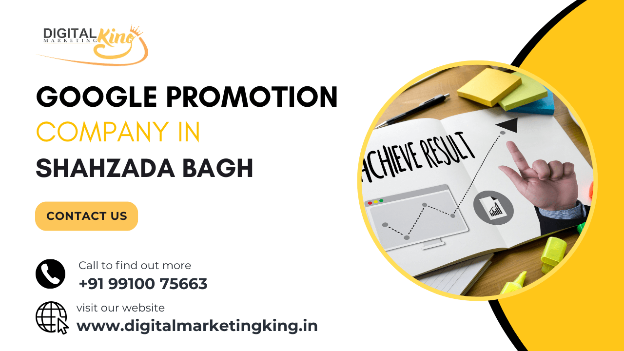 Google Promotion Company in Shahzada Bagh