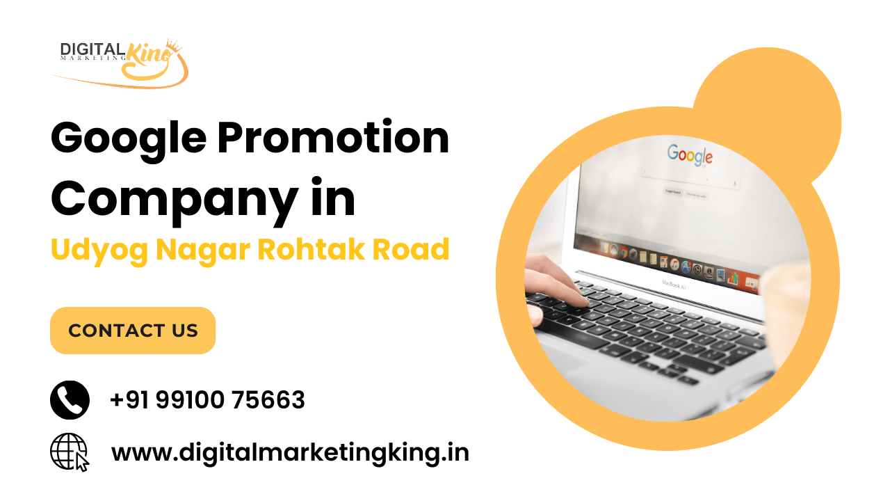 Google Promotion Company in Udyog Nagar Rohtak Road