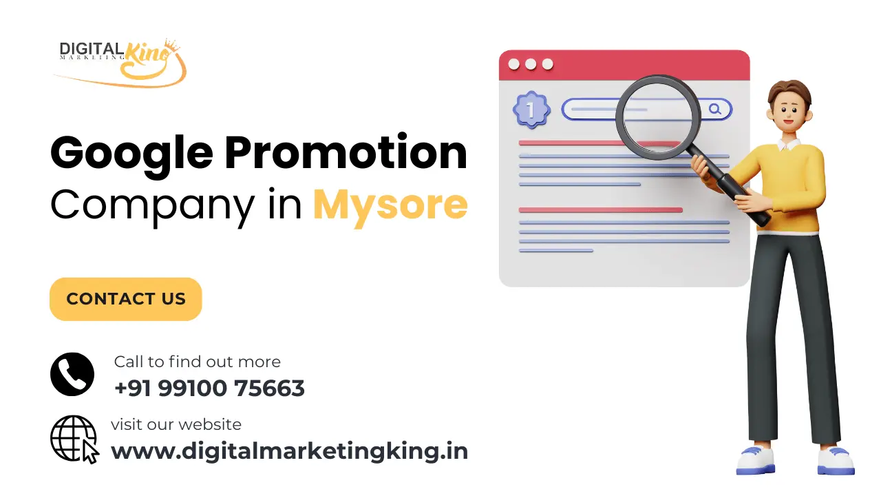 Google Promotion Company in Mysore