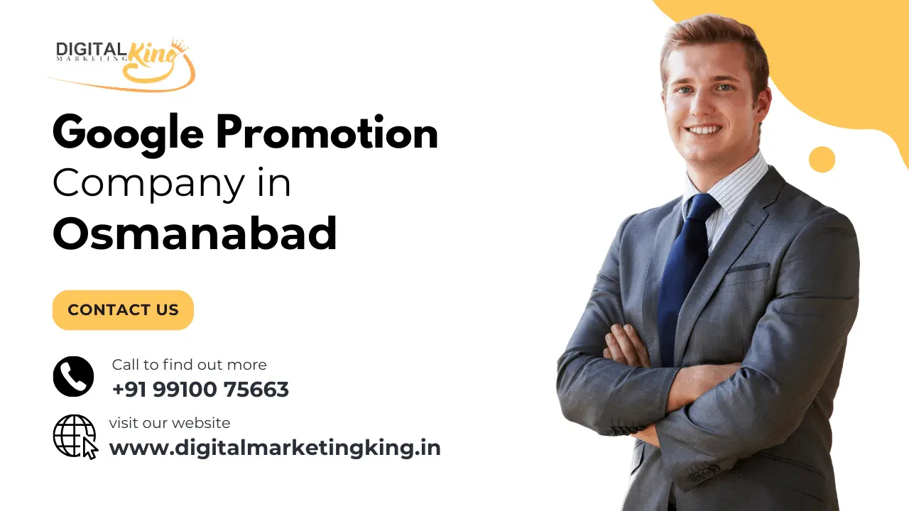 Google Promotion Company in Osmanabad