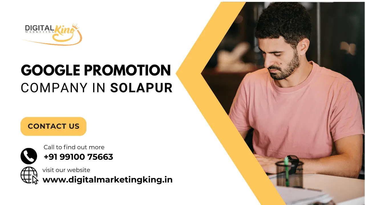 Google Promotion Company in Solapur