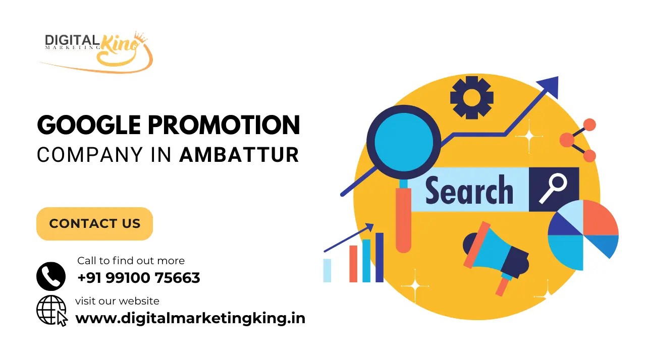 Google Promotion Company in Ambattur