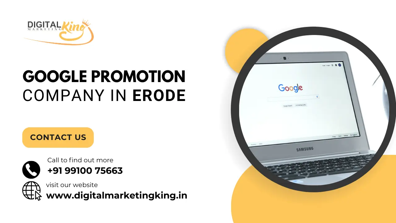 Google Promotion Company in Erode