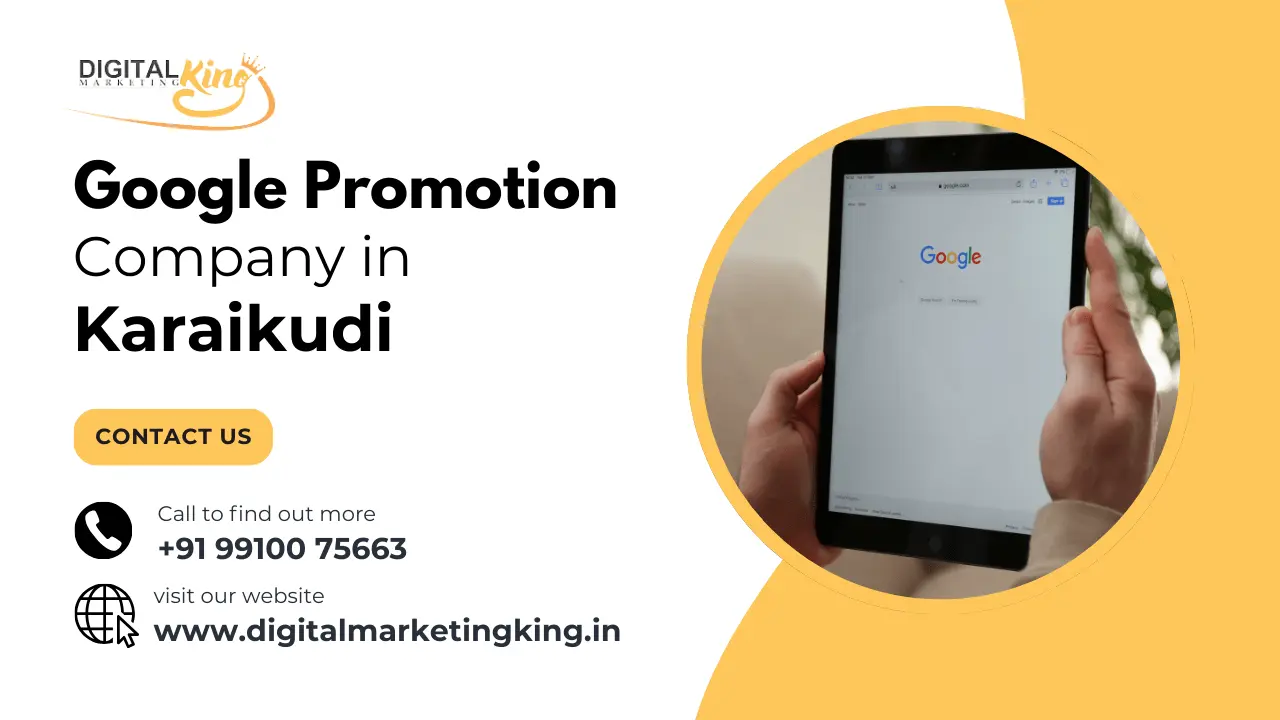 Google Promotion Company in Karaikudi