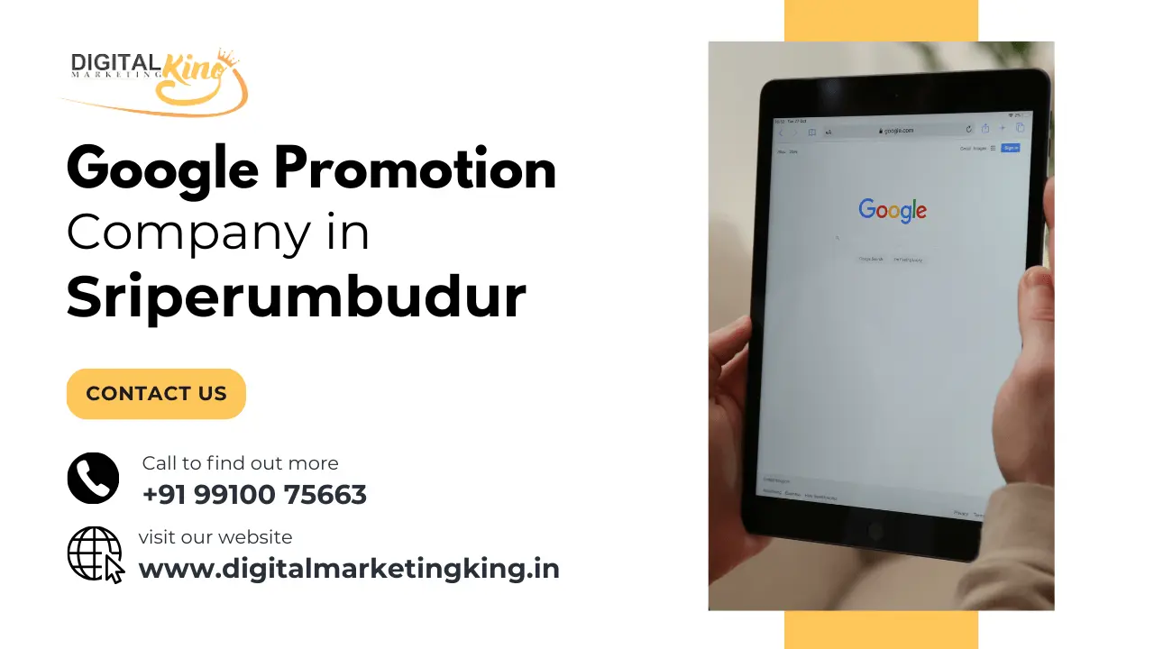 Google Promotion Company in Sriperumbudur