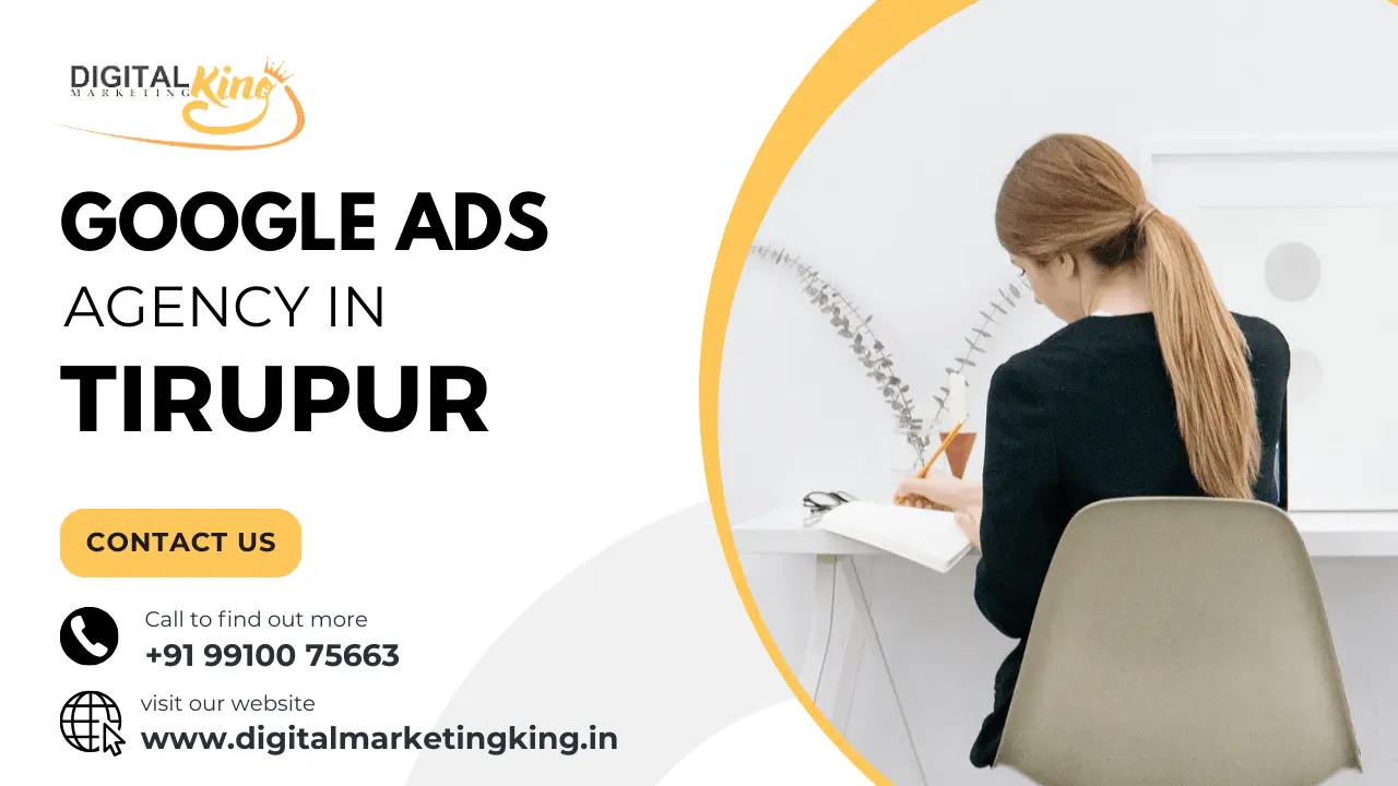 Google Ads Agency in Tirupur