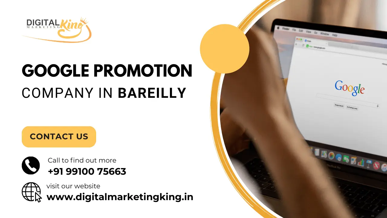 Google Promotion Company in Bareilly