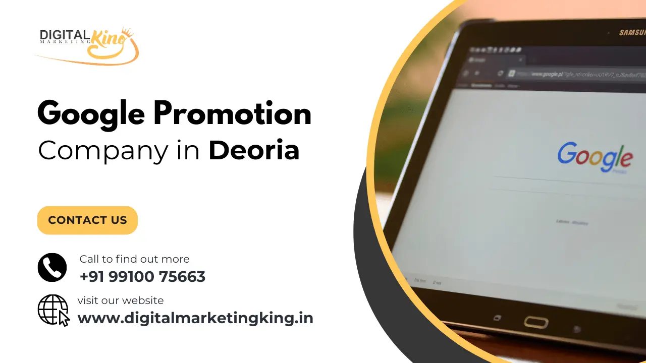 Google Promotion Company in Deoria