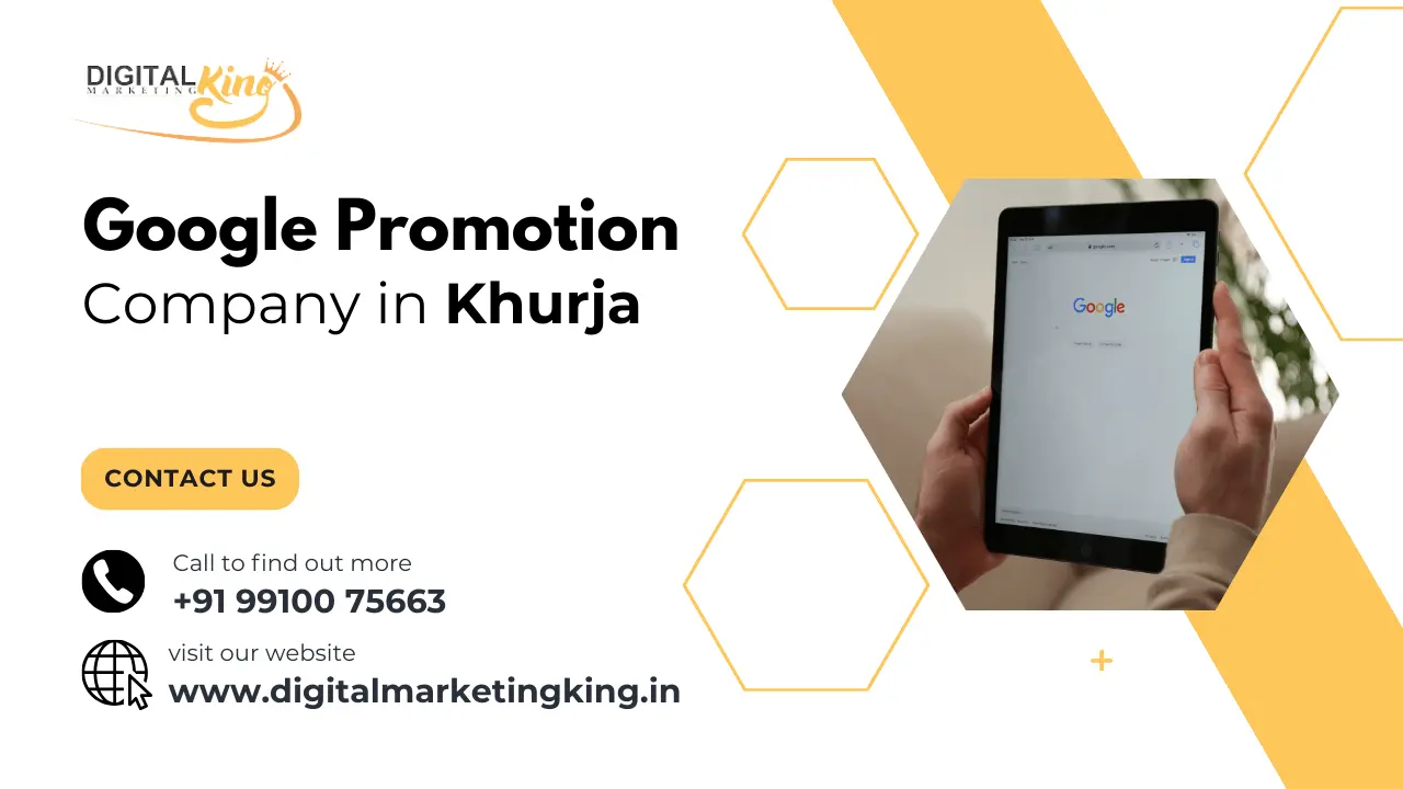 Google Promotion Company in Khurja