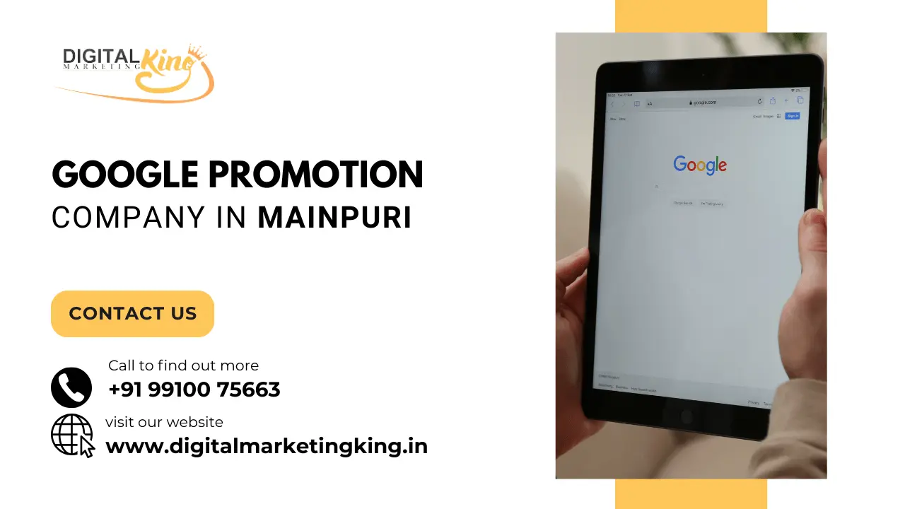 Google Promotion Company in Mainpuri