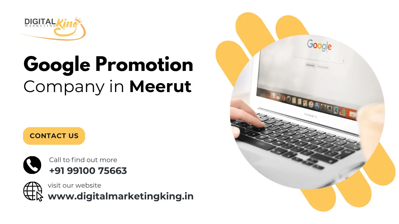 Google Promotion Company in Meerut