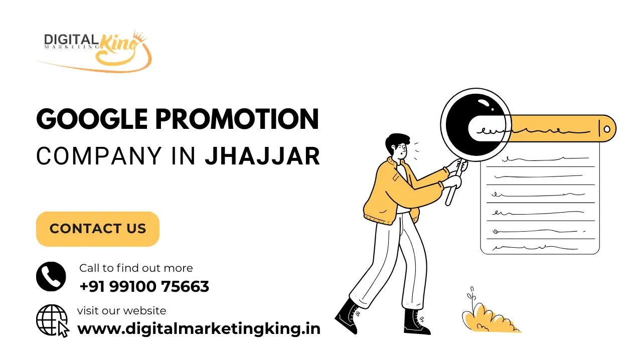 Google Promotion Company in Jhajjar