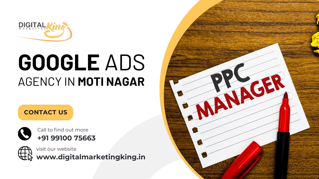 Google Ads Agency in Moti Nagar