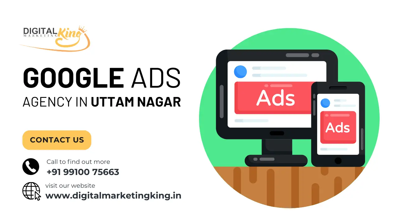 Google Ads Agency in Uttam Nagar