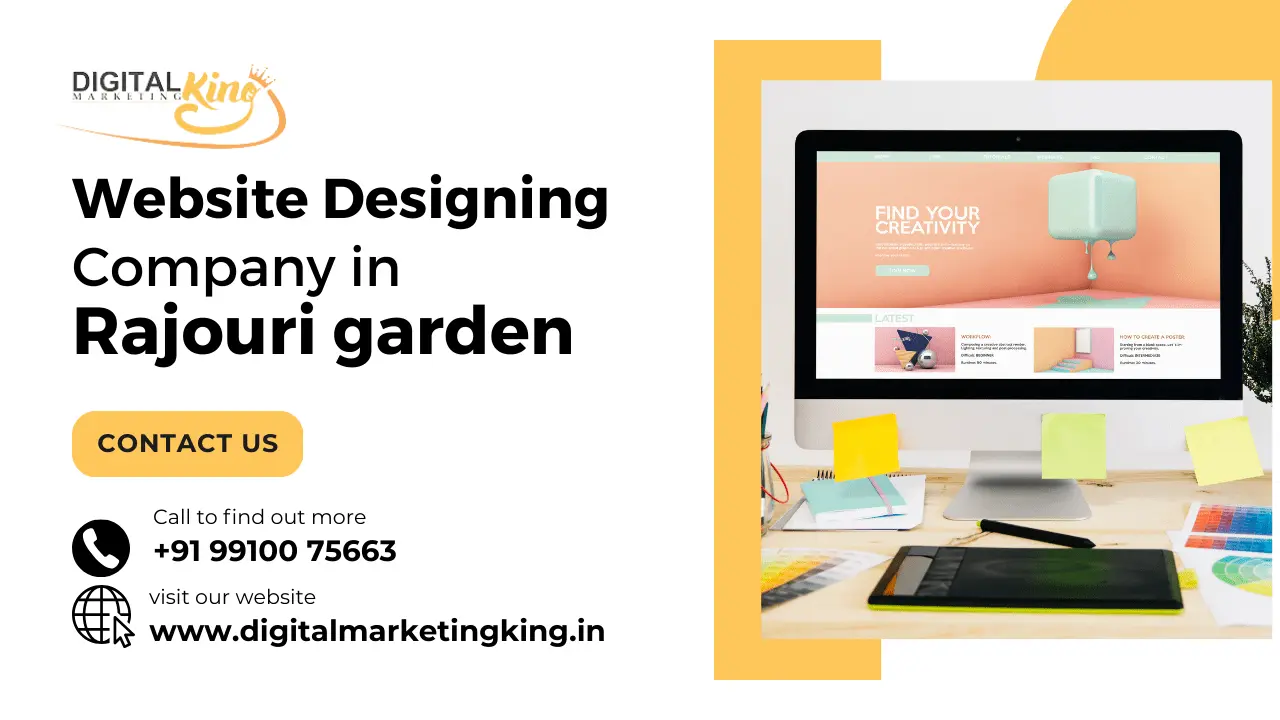 Website Designing Company in Rajouri garden