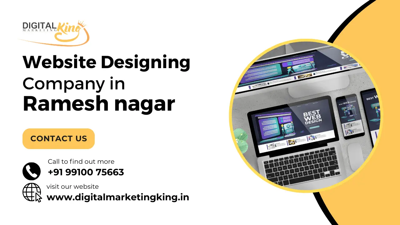 Website Designing Company in Ramesh nagar