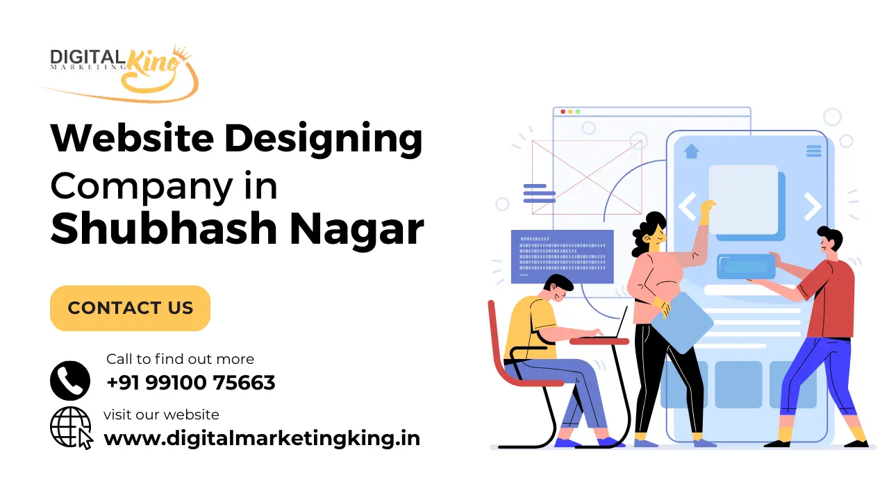 Website Designing Company in Shubhash Nagar