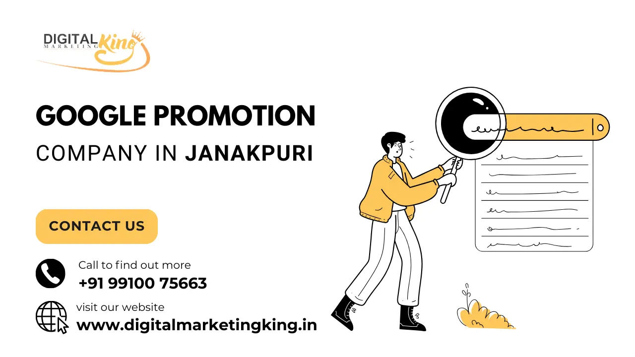 Google Promotion Company in Janakpuri