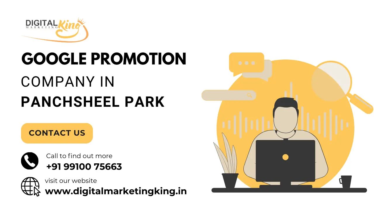 Google Promotion Company in Panchsheel Park