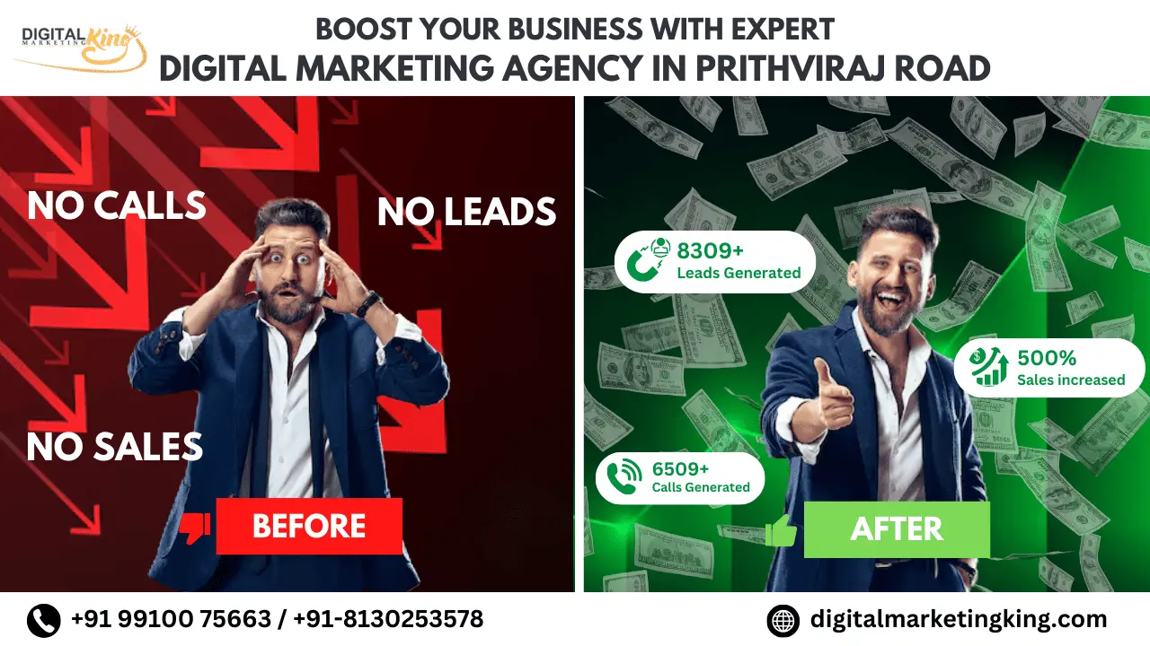 Digital Marketing Agency in Prithviraj Road