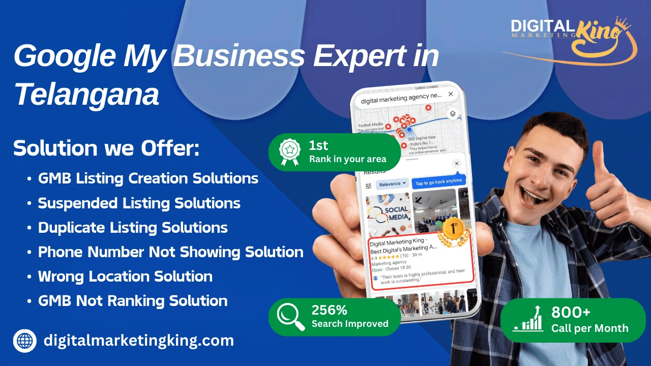 Google My Business Expert in Telangana