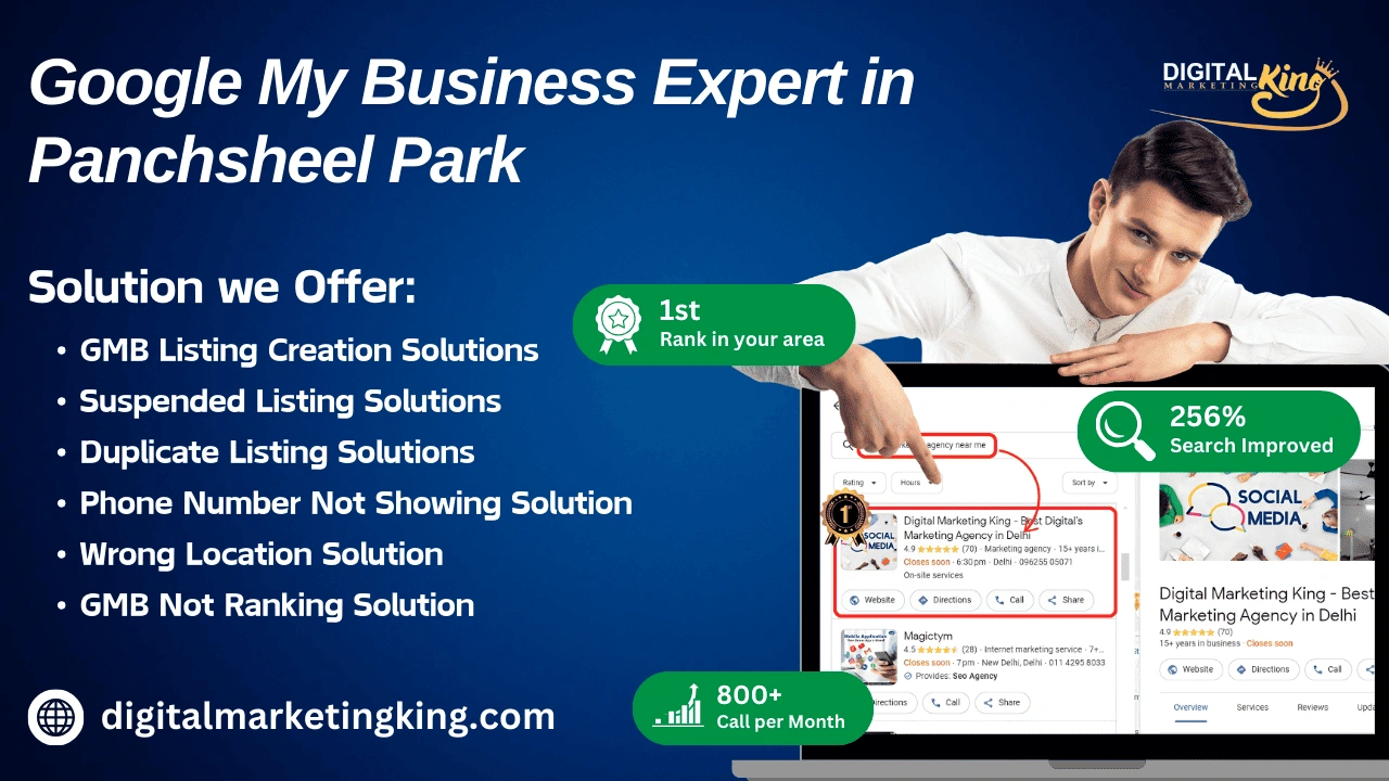 Google My Business Expert in Panchsheel Park