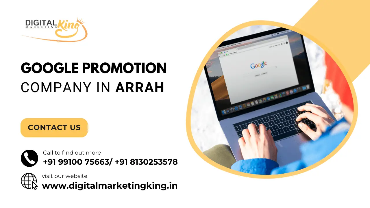 Google Promotion Company in Arrah