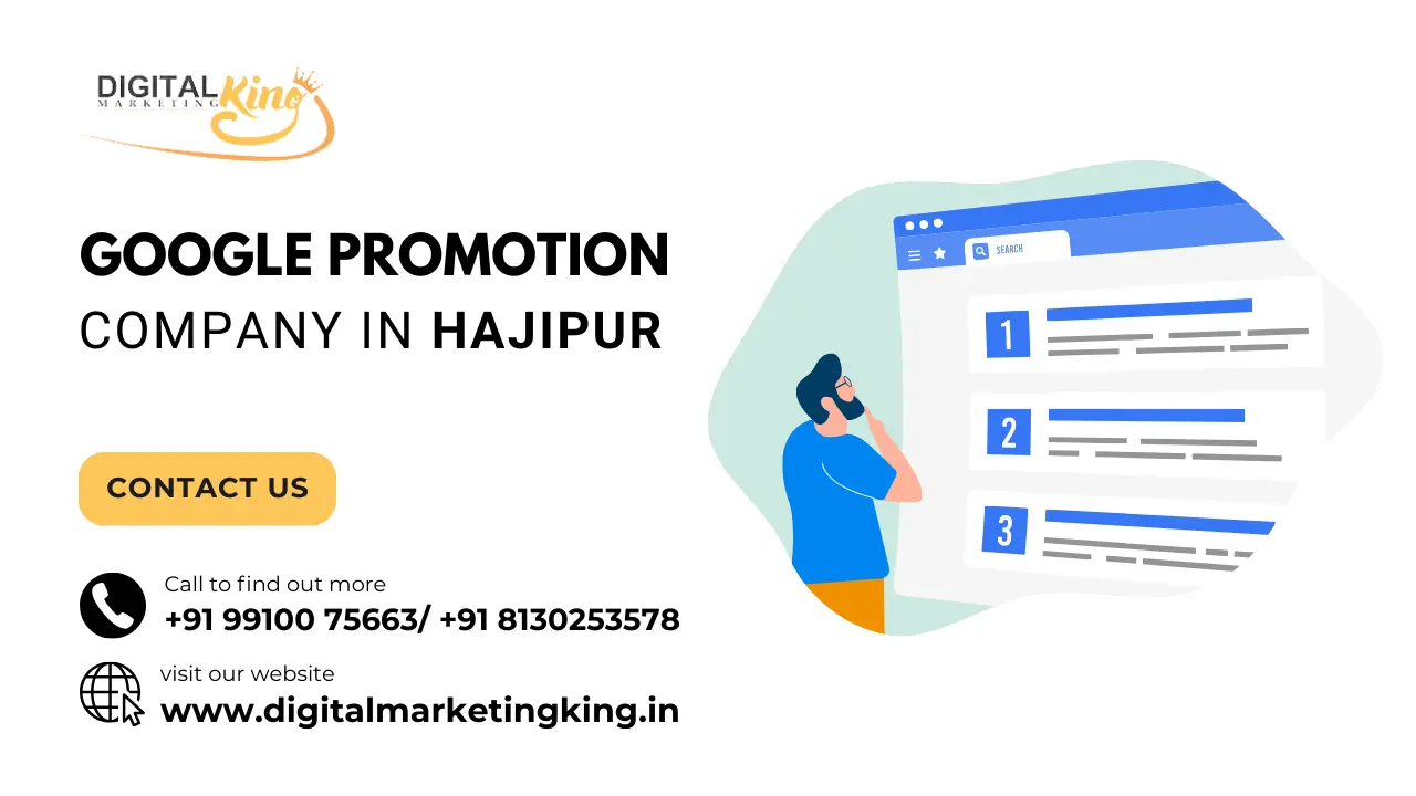 Google Promotion Company in Hajipur