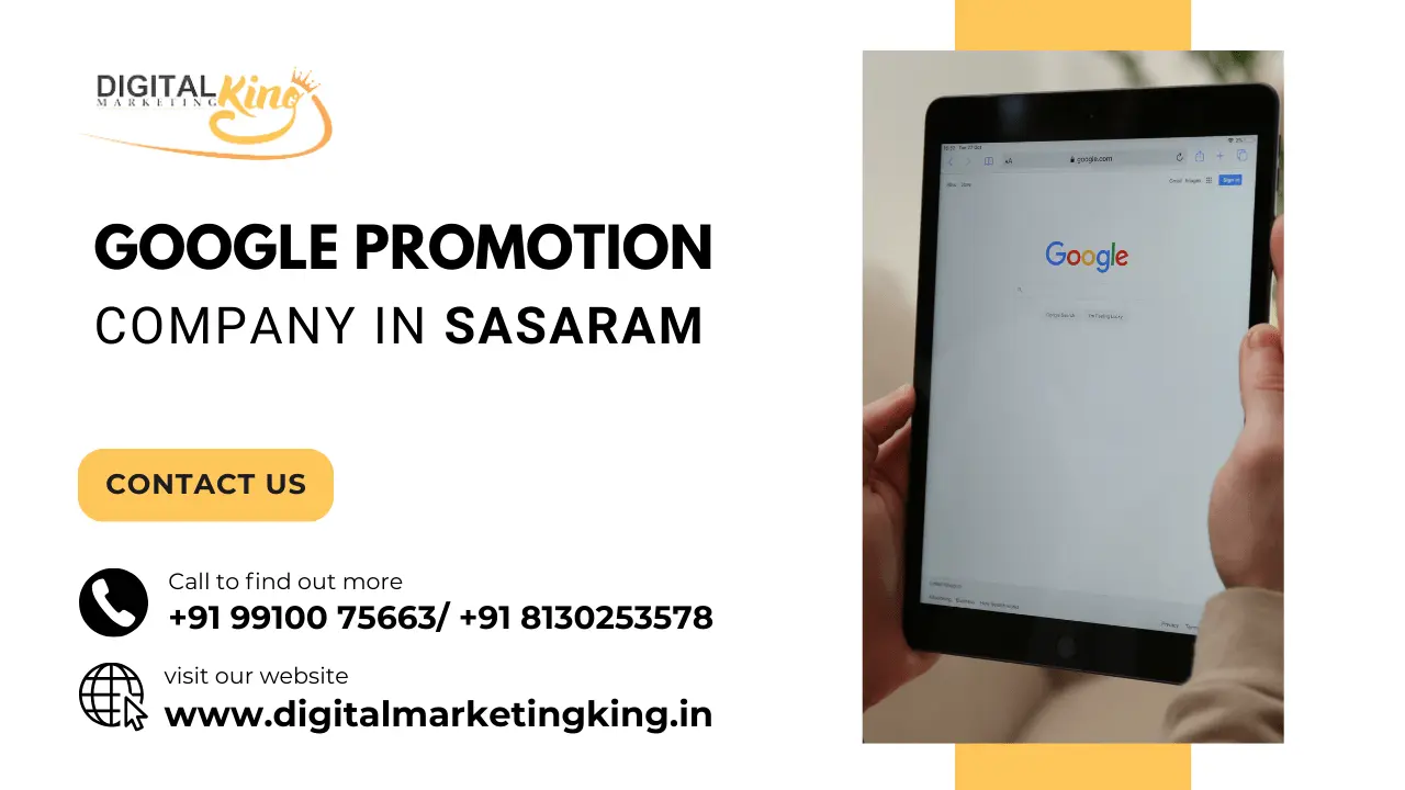Google Promotion Company in Sasaram
