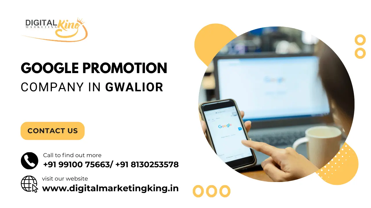Google Promotion Company in Gwalior