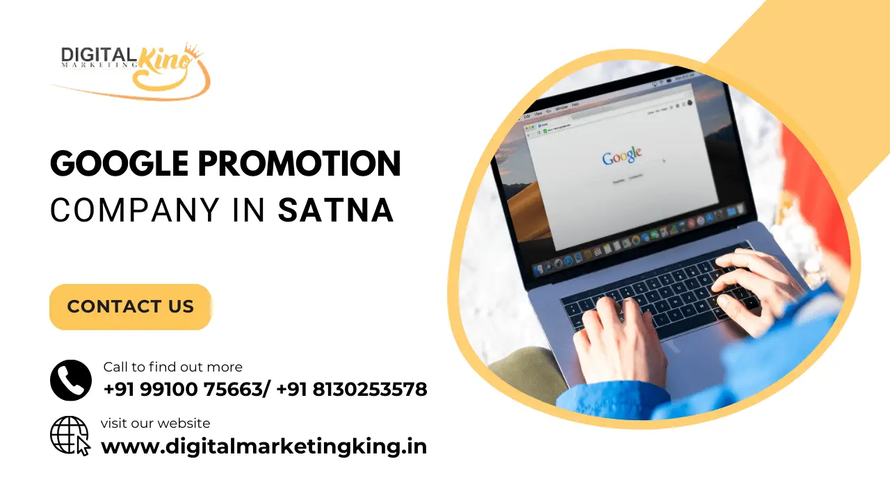 Google Promotion Company in Satna
