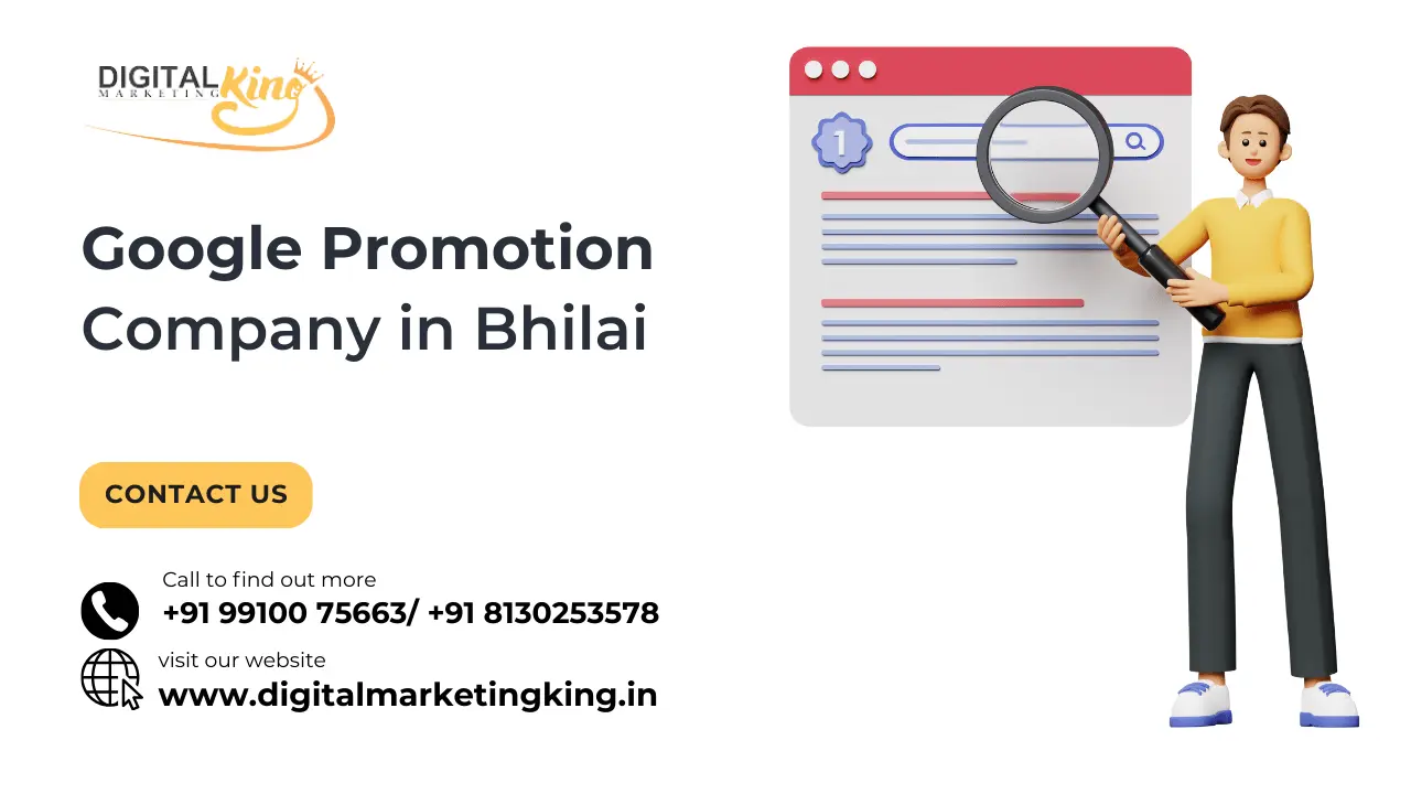 Google Promotion Company in Bhilai