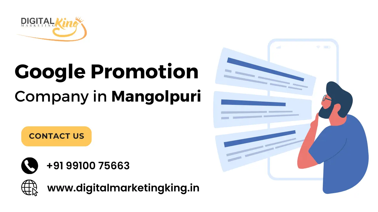 Google Promotion Company in Mangolpuri