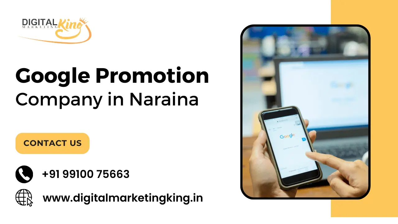 Google Promotion Company in Naraina